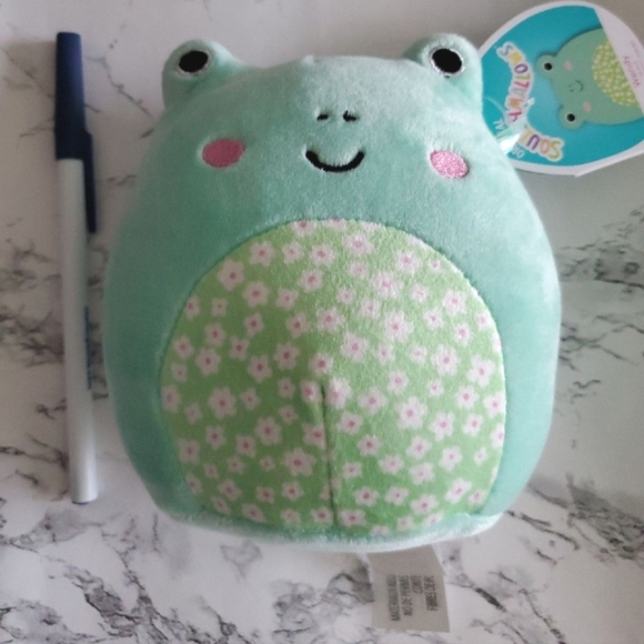 Squishmallows 2022 Spring Squad 5" Wendy the Floral Belly Frog Plush Doll Toy - Picture 4 of 4